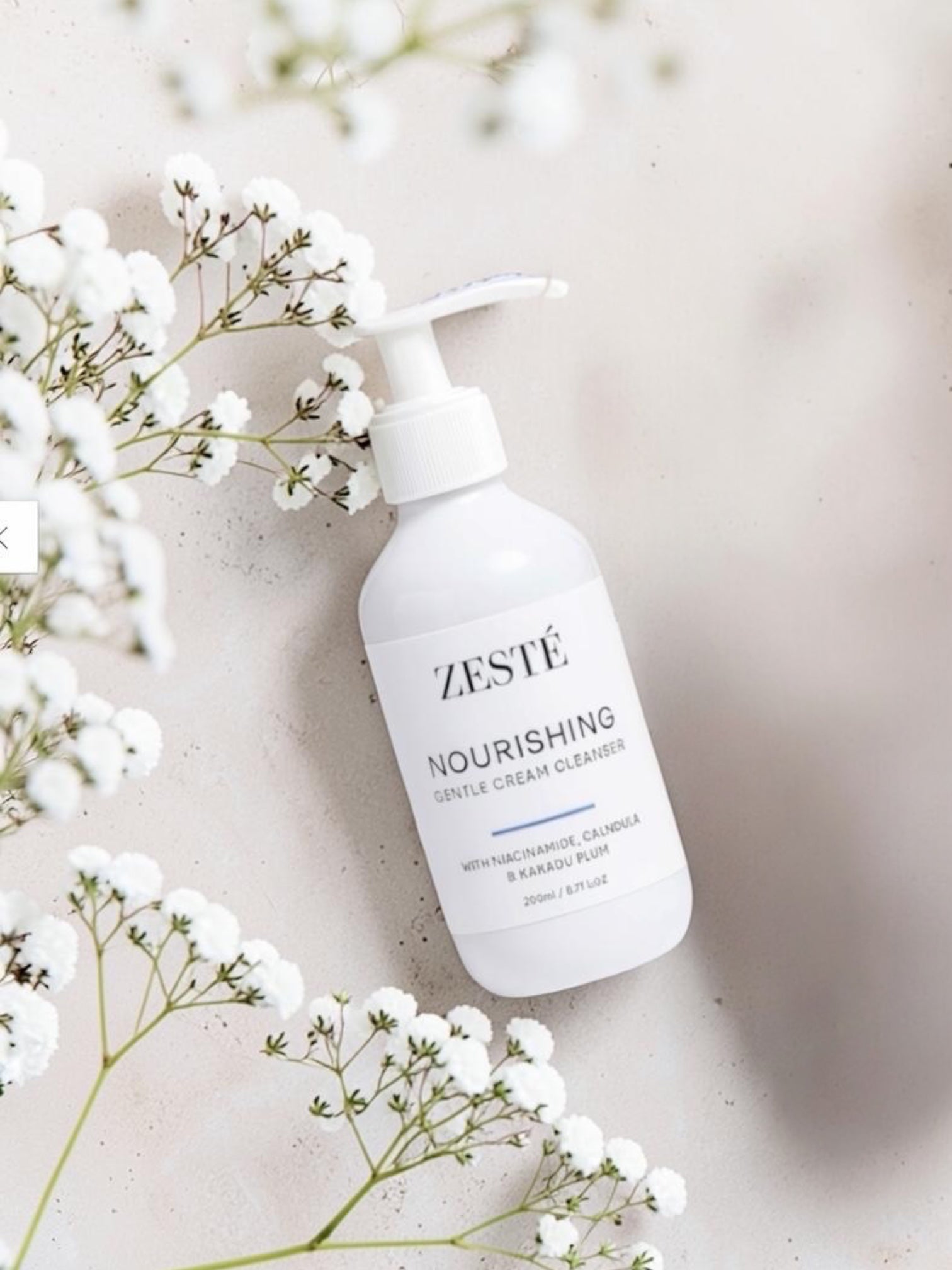 Nourishing Gentle Cream Cleanser 200ml | Dry & Sensitive Skin
