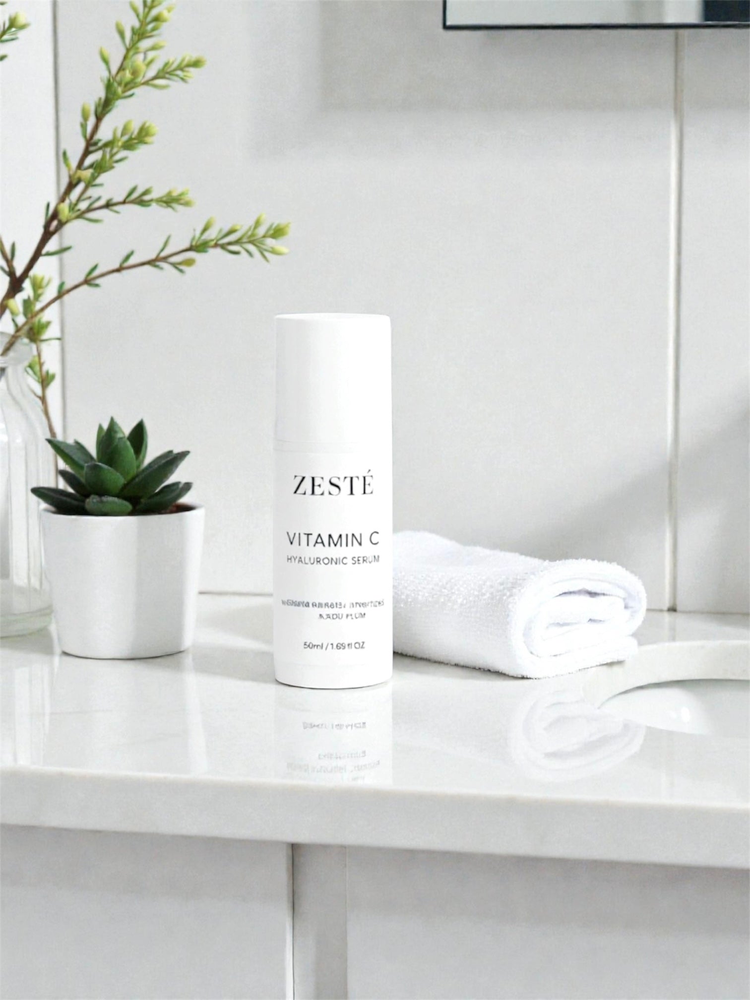 Vitamin C + Hyaluronic Serum – ZESTÉ SKIN