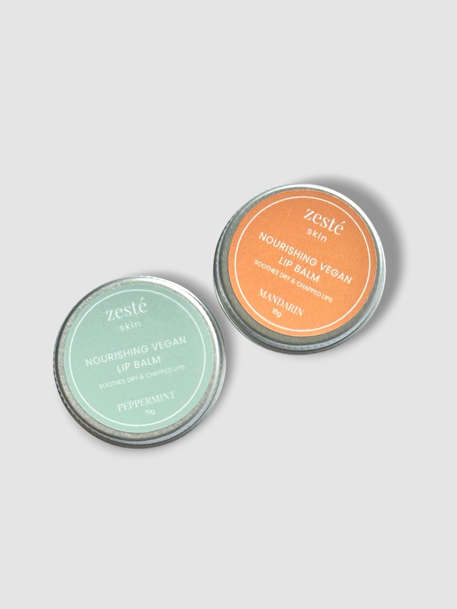 Vegan Lip Balm - Mandarin/Peppermint 15g