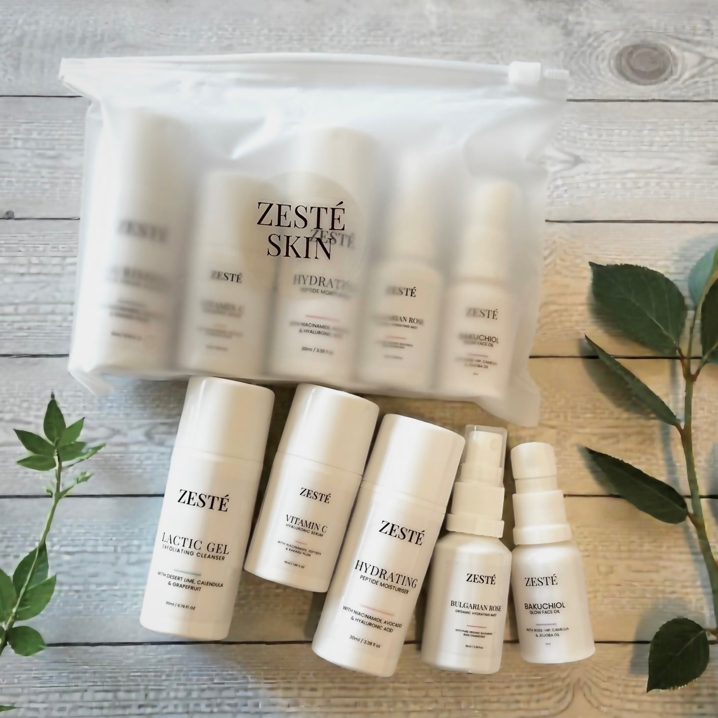 Travel & Trial Skincare Kits: 5-Step Discovery Ritual | ZESTÉ SKIN
