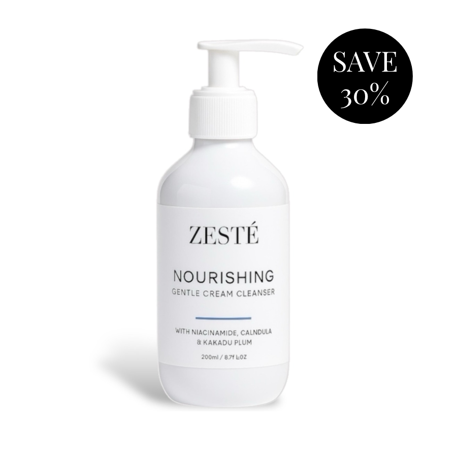 Nourishing Gentle Cream Cleanser 200ml – ZESTÉ SKIN