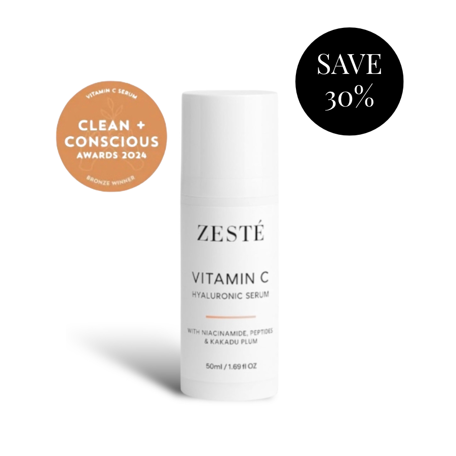 Vitamin C Hyaluronic Serum | Anti-Ageing Hydration Serum – ZESTÉ SKIN